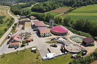 Depot from above