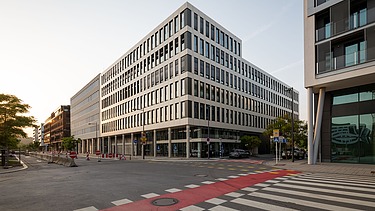A picture of the finished Moiré project in Luxembourg
